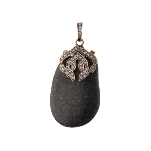 Diamond Lake Stone Pendant